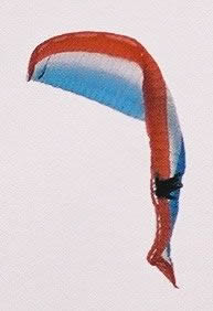 A glider colapsing in mid air..